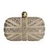 Alexander McQueen Crystal Union Jack Clutch, back view